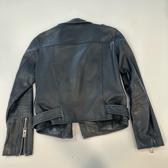 Allsaints Balfern Leather Jacket - Picture 8 of 16